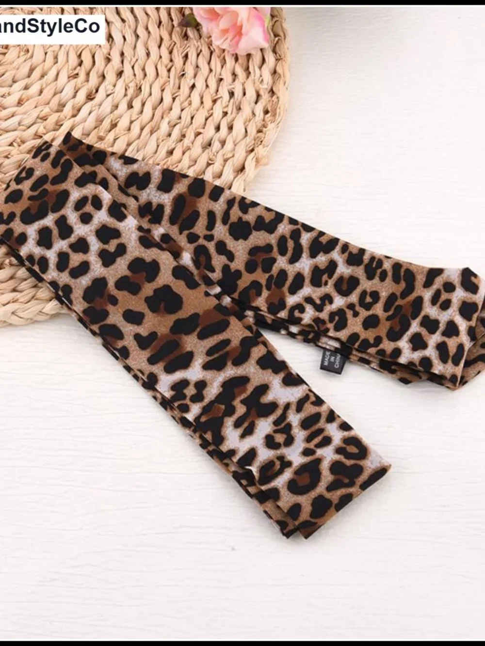 Extra Long Polka Dot Scarf Silky Satin Neck Scarf 55 Inch